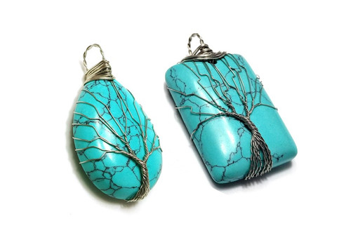 Silhouette Tree Pendant