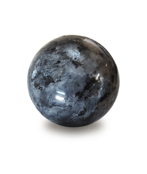Black Labradorite Sphere  Black Labradorite Sphere