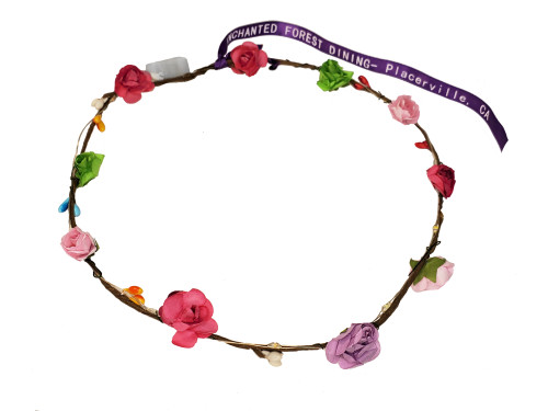 Enchanted Forest Light UP FAIRY FLOWER CROWNS