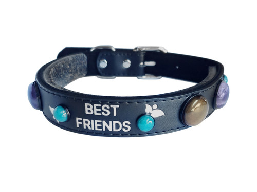 Best Friends Gem & Vibe Strip Pet Collar Best Friends Gem & Vibe Strip Pet Collar