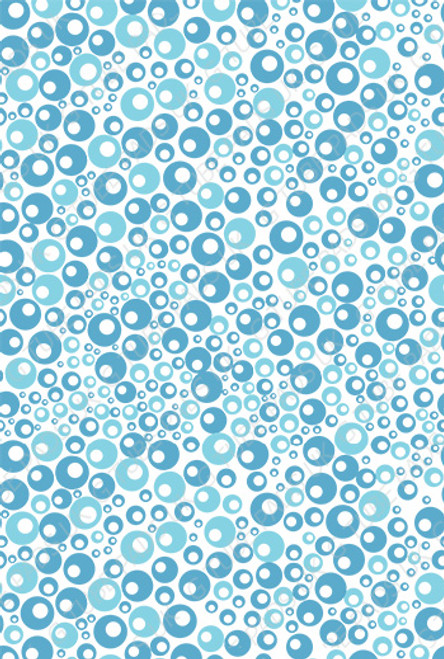 Blue Bubbles Tape (seamless)