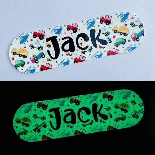 Glow In The Dark Pump Decals
