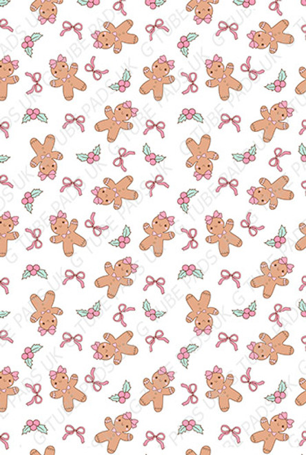 Girly Gingerbread Tape (seamless)