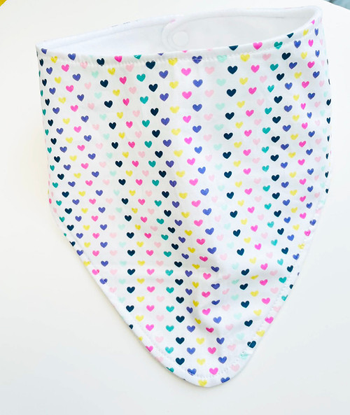 Hearts Dribble Bib
