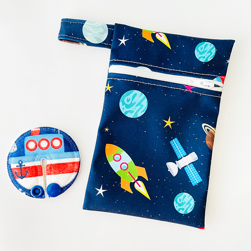 Space Rockets Wet/Dry Bag