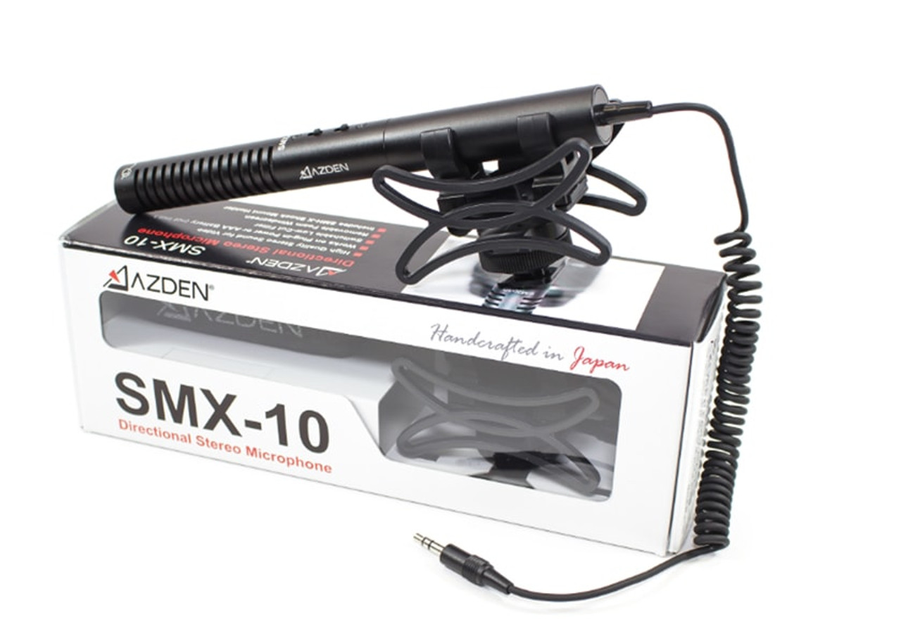 Azden SMX-10 Directional Stereo Shotgun Mic for DSLR