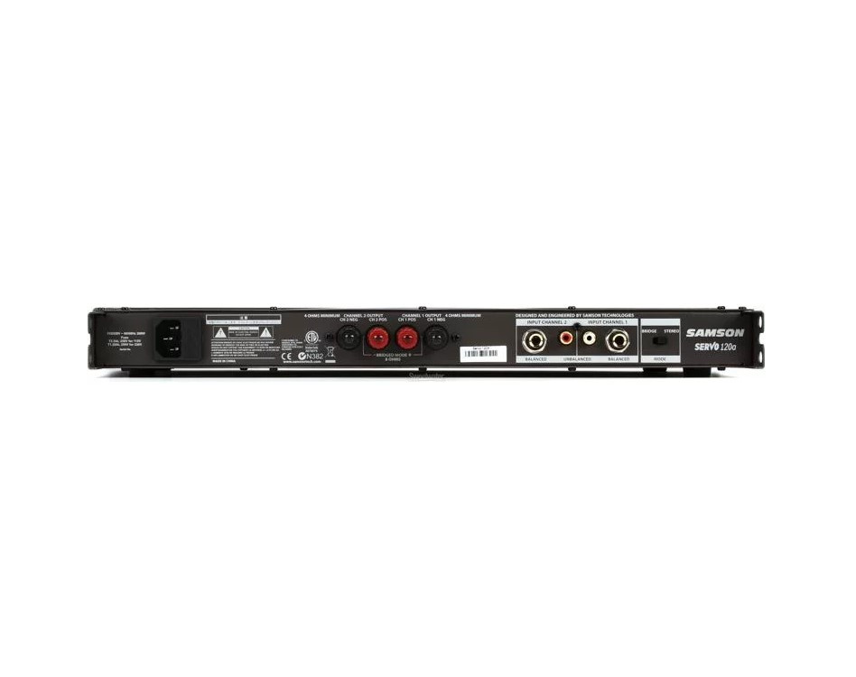 Samson Servo 120a Power Amplifier