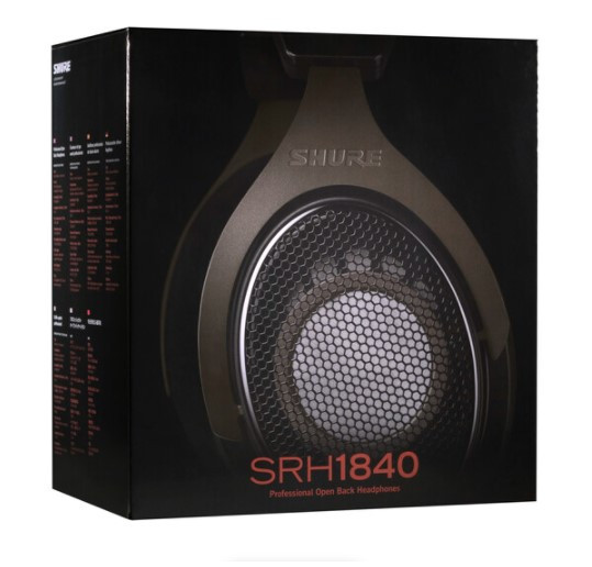 Shure SRH1840-BK Open-back Headphones - Discontinued