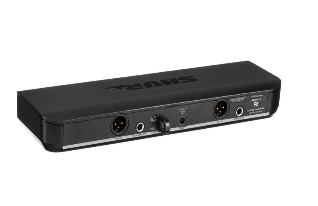 Shure BLX1288/P31 Dual Channel Wireless Combo System, H10 542-572 MHz