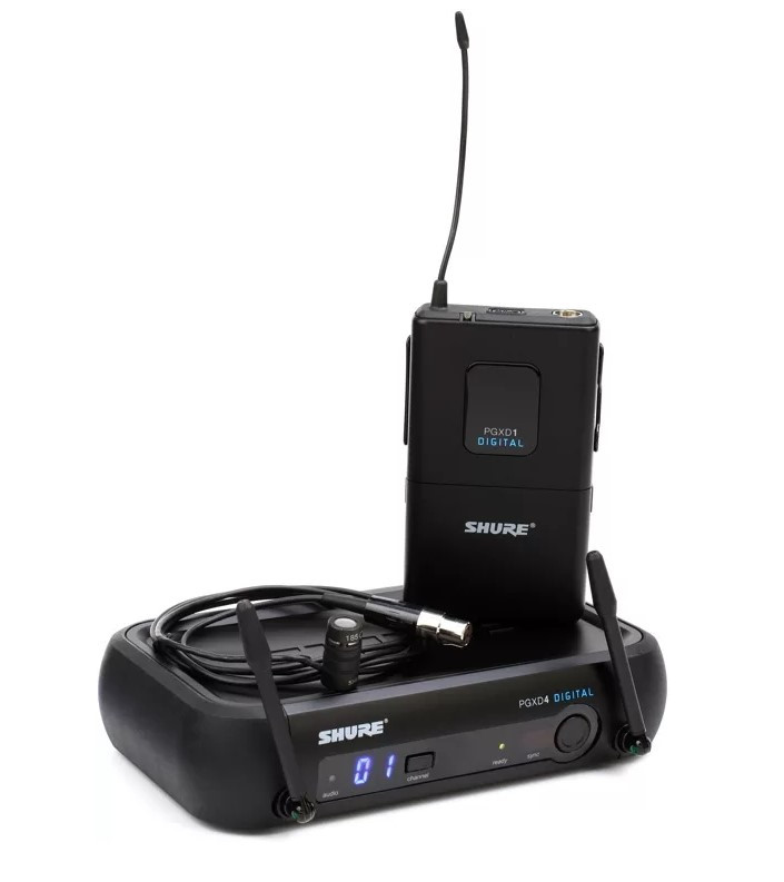 Shure PGXD14/93 Wireless Lavalier Microphone System with WL93