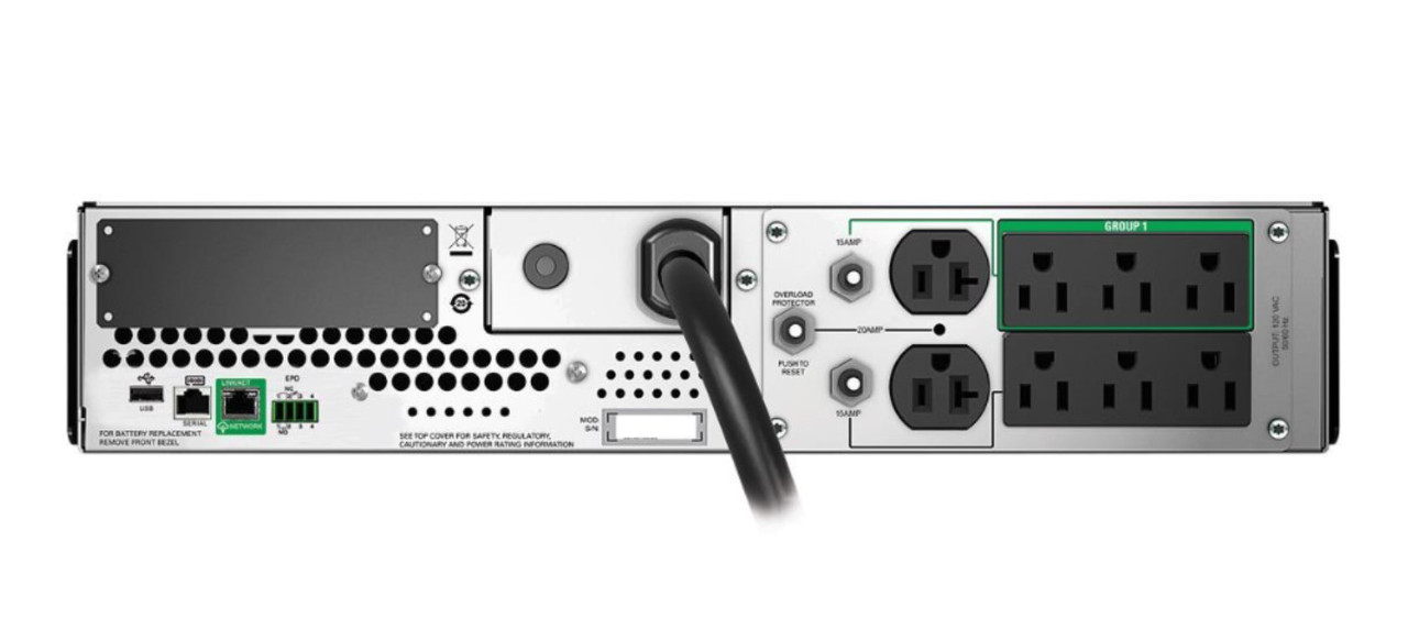 APC Smart-UPS 750VA LCD RM 2U 230V Rack (SMT750RMI2UC) Con SmartConnect – Gruppo Di Continuità Per Server