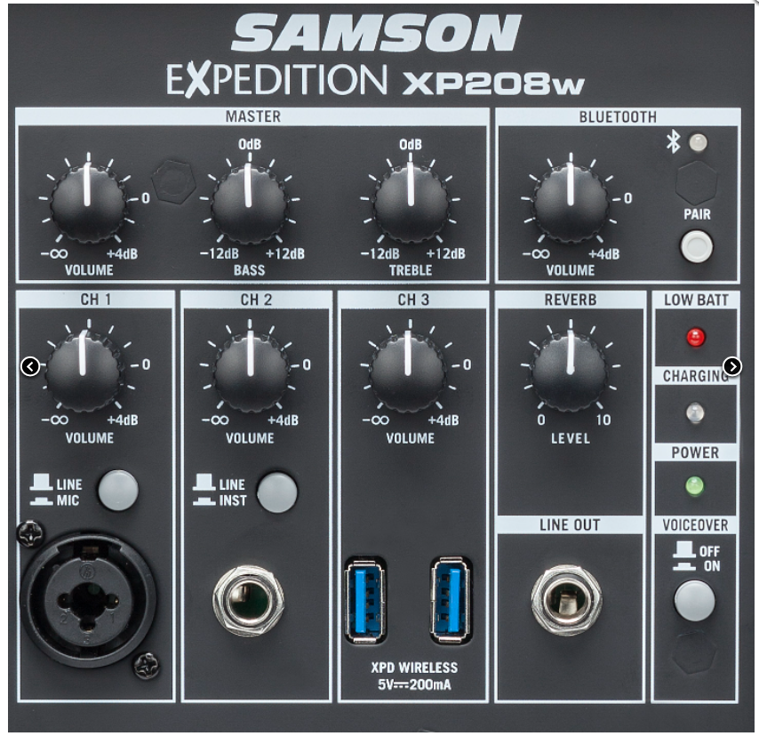 Samson Expedition XP208w PA - Thumbnail 4