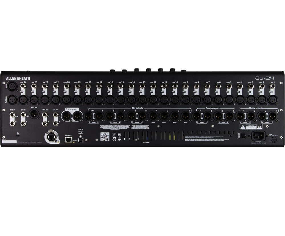 Allen & Heath QU-24 Digital Mixer - Thumbnail 4