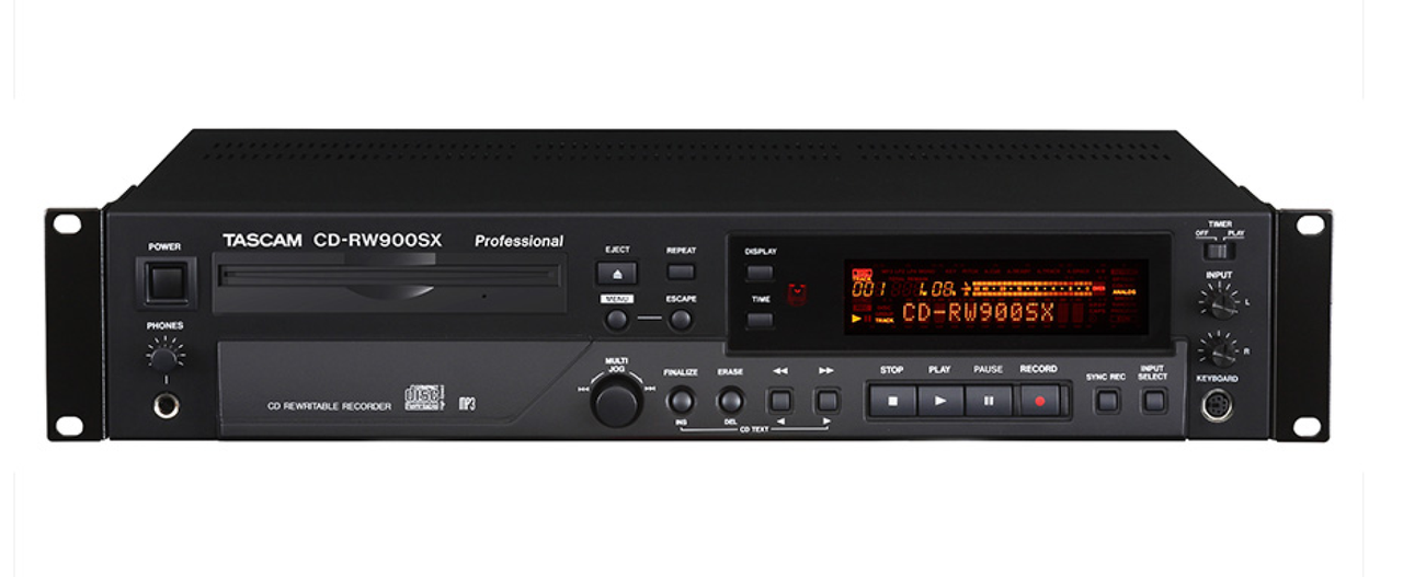 Tascam CD-RW900SX CD Recorder/Player