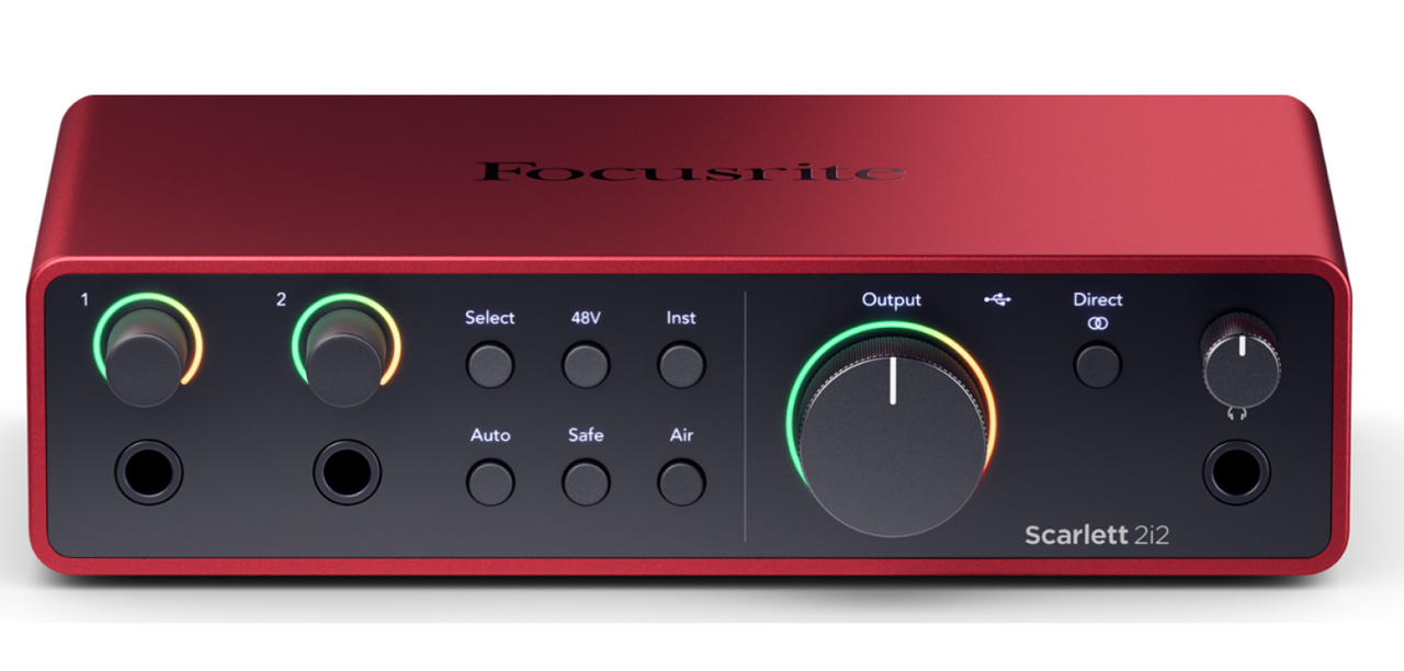 Focusrite AMS-SCARLETT-2I2-4G 4th Generation USB Audio Interface