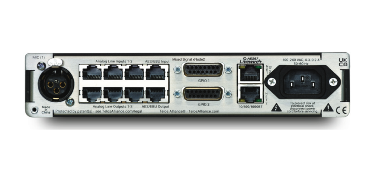 「ルミナート」ライティング・システム Telos Alliance Mixed Signal xNode2