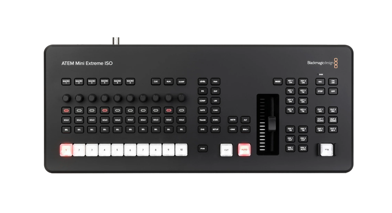 ATEM Mini Extreme ISO Blackmagic Design ライブ ビデオ スイッチャー
