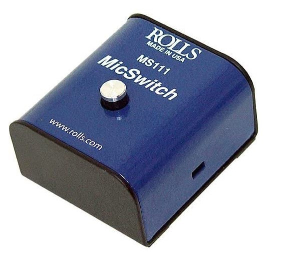 Rolls MS111 Mic Mute Switch Latching or Momentary