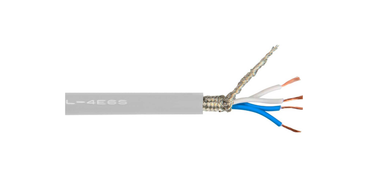 Canare L-4E6S, Star-Quad Microphone Cable 656ft Roll, White