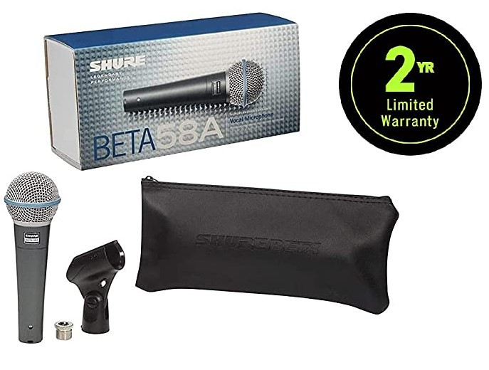 Shure BETA 58A Vocal Microphone
