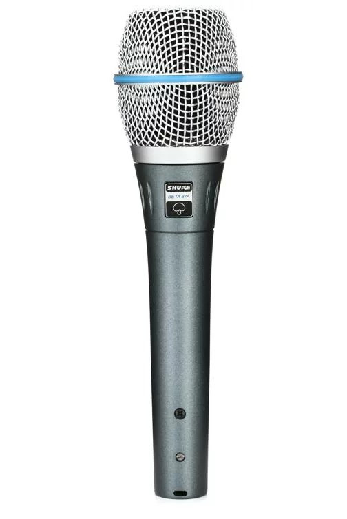 Shure Beta 87A supercardioid hand-held electret condenser vocal mic