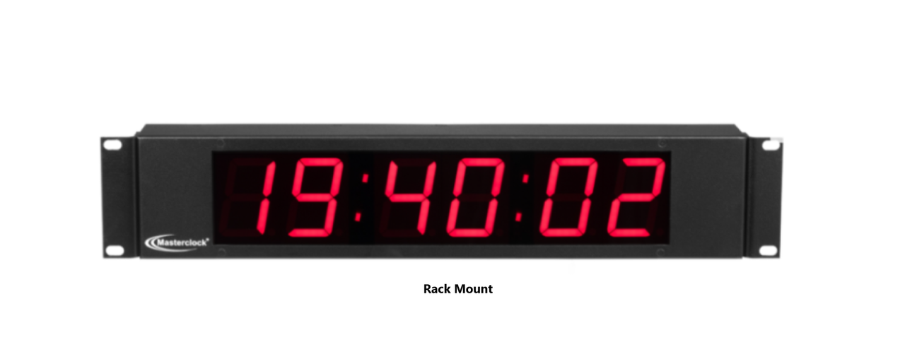 Masterclock TCDS26 2.3-inch (5.8 cm) TCDS Series TC Digital Clock