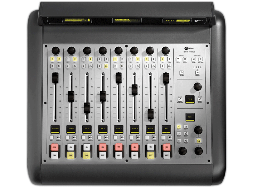 Axia 2001-00273, Radius AoIP 8-Fader Radio Console