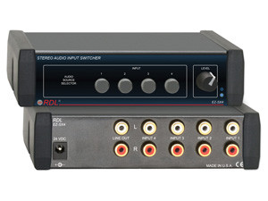 EVA電子 RM-1 ROUTING MIXER RDL EZ-MX4ML 4x1 Mic & Line Stereo Audio Mixer