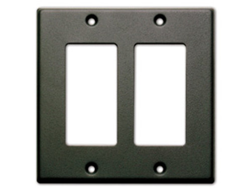 RDL CP-2B Double Cover Plate -Black