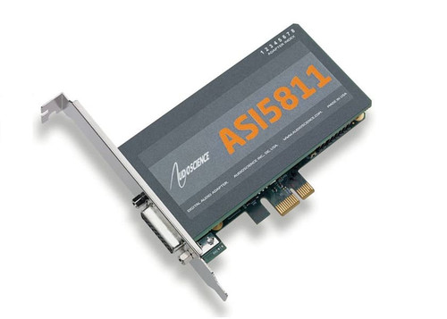 AudioScience ASI5811 PCI Express Linear Sound Card with Mic Input