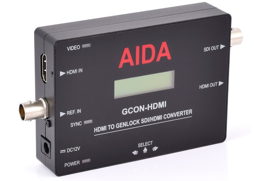 AIDA Imaging GCON-HDMI HDMI to Genlock SDI/HDMI Converter