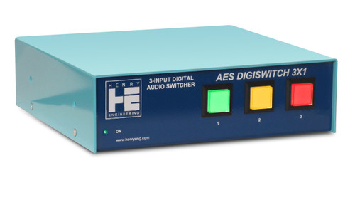 Henry Engineering AES DIGISWITCH 3X1 AES Digital Audio Switch