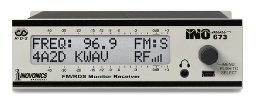 Inovonics INOmini 673 FM/RDS Monitor/Receiver