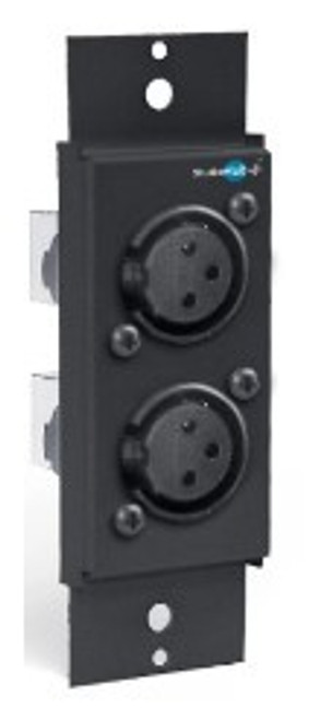 StudioHub SH-2XLRF Dual XLR (Female) Adapter Panel