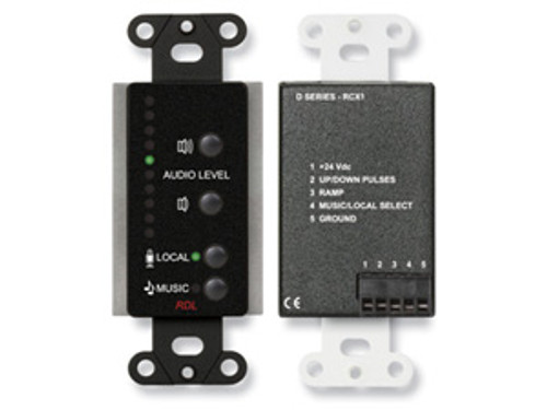 RDL D-RCX1 Room Control for RCX-5C Room Combiner - Broadcasters