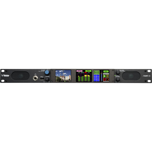 Wohler 16-Channel Triple Screen 3G-SDI, AES3 & Analog Audio/Video Monitor