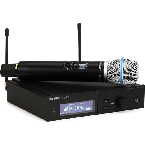 Shure SLXD24/B87A Wireless System with Beta®87A Handheld Transmitter