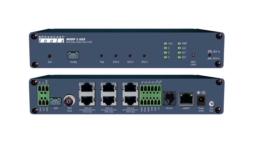 Broadcast Tools MSRP-3 AES, 3 Station EAS Switcher
