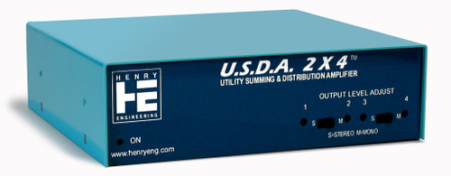 Henry Engineering USDA Utility Summing & Distribution Amplifier 2X4