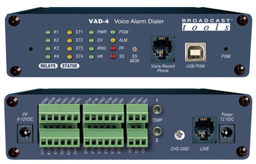 Broadcast Tools VAD-4 Voice Alarm Dialer