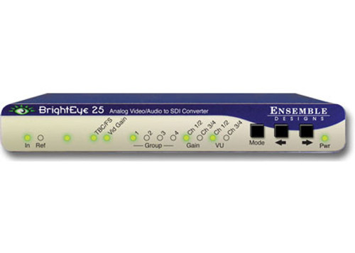 BrightEye BE25 Analog Video / Audio to SDI Converter with TBC and Embedder