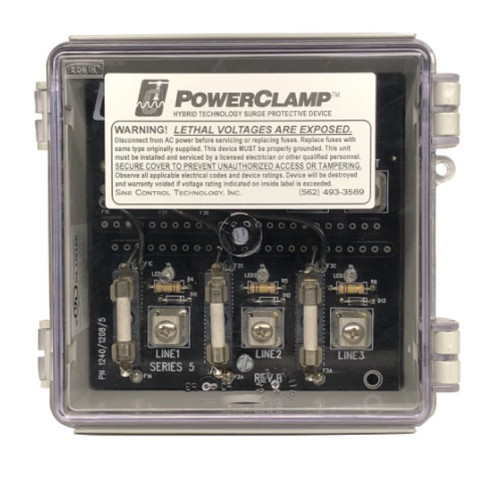 Henry HP80-1, PowerClamp 120/240V, Single Phase Split Transient Surge Suppressor
