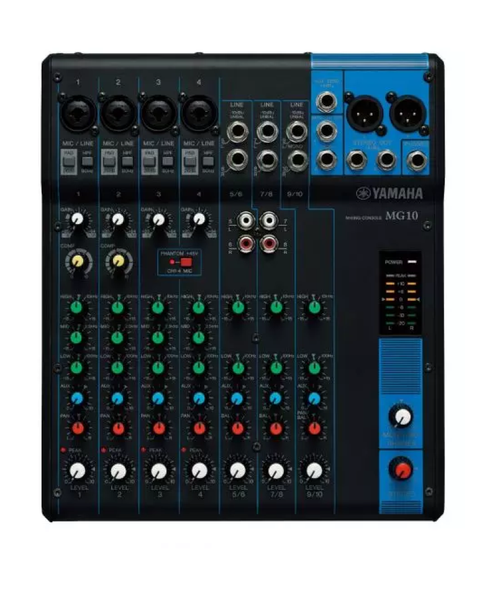 Yamaha MG10, 10 Channel Analog Mixer Yamaha MG10, 10 Channel Analog Mixer