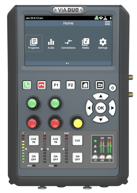 Tieline ViA Duo, Portable Field Codec For Reporting, Commentary & Off-Tube Remotes  (coming soon)