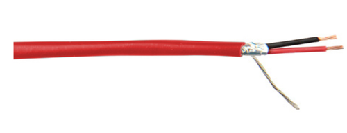 West Penn Wire 291RD1000, Shielded Audio & Control Cable, 1pr, 22AWG, Red-1000' Reel in Box