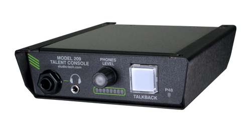 Studio Technologies Model 209 Talent Console with Dante Audio-over-Ethernet