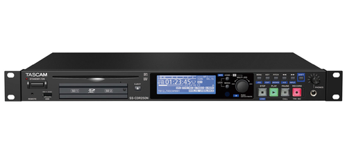 Tascam SS-CDR250N, 2-Channel CD/SD/USB Recorder/Player With Network