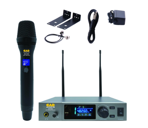 CAD WX1800HH, True Diversity Wireless Handheld System, 550-590 MHz