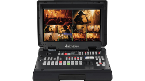 Datavideo HS-2600, 8-Input HD-SDI & HDMI Mobile Studio with 17.3-Inch LCD Monitor - H.264 Streaming