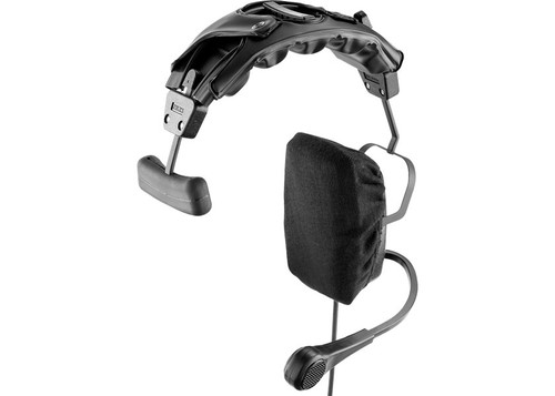 Telex PH-1PT Single-Sided Headset with Flexible Dynamic Boom Mic, Pigtail